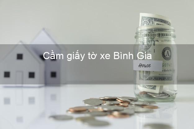 Cầm giấy tờ xe Bình Gia Lạng Sơn