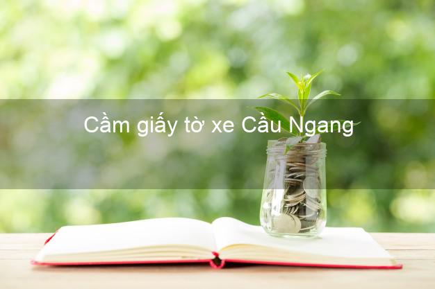 Cầm giấy tờ xe Cầu Ngang Trà Vinh