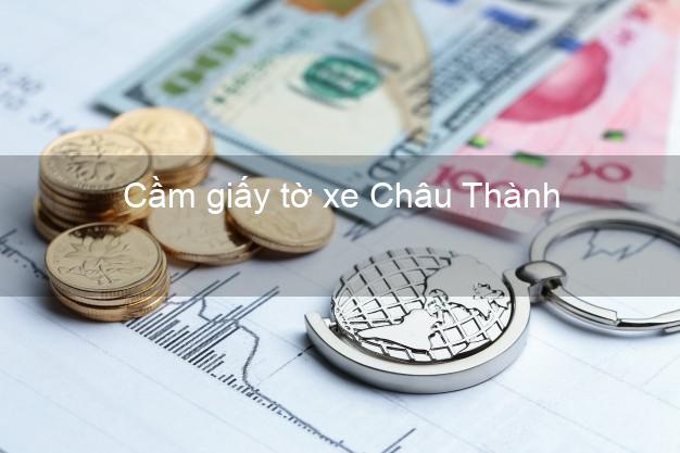 Cầm giấy tờ xe Châu Thành An Giang