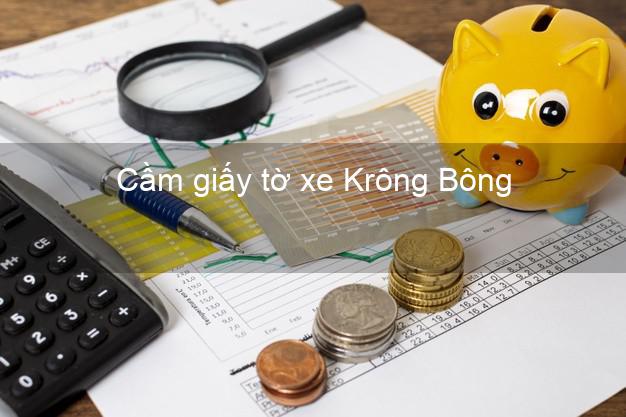 Cầm giấy tờ xe Krông Bông Đắk Lắk