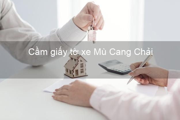 Cầm giấy tờ xe Mù Cang Chải Yên Bái