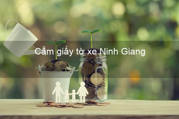 Cầm giấy tờ xe Ninh Giang Hải Dương