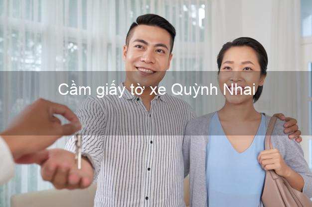 Cầm giấy tờ xe Quỳnh Nhai Sơn La