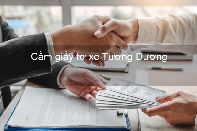 Cầm giấy tờ xe Tương Dương Nghệ An